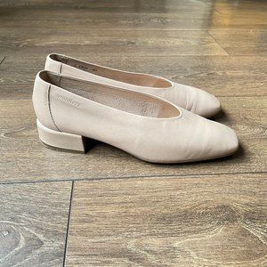 Wonders pink low heeled shoes, size 40